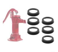 Kit de joint de puits de pompe à main, 6 joints en cuir de pompe de jardin, kit de joint en caoutchouc de 75 mm, joint en fonte, pour presse manuelle à bec verseur