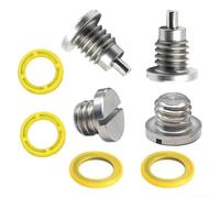 Kit de joint de remplissage de vidange d'unité inférieure 8M0058389 10-79953Q04 pour entraînement de poupe Mercruiser pour hors-bord pour remplacement de trou de lubrifiant d'engrenage en acier