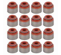 Kit de joint de tige de soupape de moteur 16 pièces, ensemble de joints d'huile de tige de soupape en caoutchouc fluoré, haute température et remplacement d'huile pour B17A1 B18C1