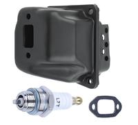Kit de joint d'échappement du silencieux ajustement pour stihl 024 026 026 Pro MS260 ms 260 Pro tronçonneuse avec bougie d'allumage