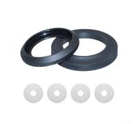 Kit de joint d'étanchéité en silicone pour toilettes Thetford Style Lite, Style II et Residence - Remplacement pour 34120 12524 - Joint d'étanchéité noir de 12,2 cm