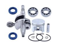Kit de joint d'étanchéité for vilebrequin, piston, bague, circlip, roulement, 37 mm, for tronçonneuse MS170 017