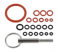 Kit de joint d'étanchéité pour machine à café avec clé à tête ovale pour Saeco et compatible avec Spidem et joints de valve d'eau entièrement automatiques