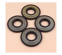 Kit de Joint d'étanchéité Vilebrequin, lot 4 pièces, adapté aux tronçonneuses à Essence 445, 445e, 450, 450e, Rechange 544013801, Outils Jardinage