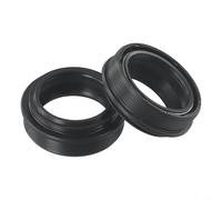 Kit de joint d'huile de fourche pour Fox, et pour fourches de suspension Suntour - 30-40 mm de diamètre de colonne, caoutchouc + alliage d'aluminium + (30 x 42 mm)