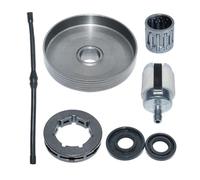 Kit de Joint d'huile for Filtre à Huile, pignon d'embrayage .325 7T, Jante de Tambour, adapté aux tronçonneuses 4500, 5200, 5800, 45cc, 52cc, 58cc