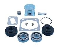 Kit de joint d'huile for Husqvarna 340 345 Jonsered 2141 2145, roulement à billes manivelle Piston 40mm, pièce rechange for anneau tronçonneuse, Cage aiguille, 1 ensemble