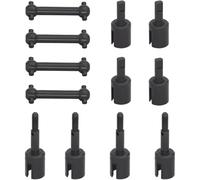 Kit de joint différentiel d'arbre de transmission, comprend vis, boîtier de roulement + boîtier de roulement de différentiel, pour voitures télécommandées TT01 et TT02, 1 jeu