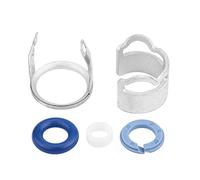 Kit de joint d'injecteur de carburant joint torique 06E998907G remplacement durable de haute qualité pour A8 plastique métal argent noir bleu blanc 5 pièces