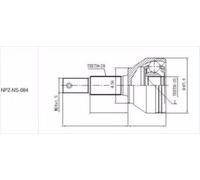 Kit De Joint Pour Nissan Altima L32 2006 - Neuf
