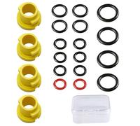 Kit de joint torique compatible avec nettoyeur haute pression Karcher, compatible avec K2 K3 K4 K5 K6 K7, joints toriques en caoutchouc durable pour un remplacement rapide, réparation des fuites