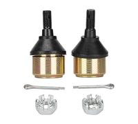 Kit de Joints à Rotule Avant Supérieur et Inférieur, 2 Joints à Rotule Inférieurs 7080927 de Remplacement en Caoutchouc en Acier Chromé pour POLARIS SCRAMBLER SPORTSMAN