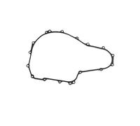 Kit de Joints d'admission ensemble de joints d'éch Accessoires moto BJ300GS-3/A Couvercle d'embrayage droit Carter d'huile Cylindre Moteur magnétique Couvercle gauche Joint d'étanchéité(B)