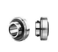 Kit de joints d'assortiment de roulements sphériques, bouclier de joint bimétallique, micro-rainures profondes(Uc211-35 -55.56mm)