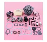 Kit de Joints de Bobine d'allumage, Cylindre, Piston, carburateur, 48 mm, for Moteur de tronçonneuse 034 036 MS360 MS340, avec Filtre à air