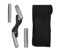 Kit de joints de brique avec sac de rangement, 4 tailles 1/2", 5/8", 3/4", 7/8", baril interchangeable pour maçons, maçonnerie