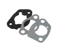Kit de joints de carburateur pour GX340 pour moteurs GX390, 3 pièces avec plaque sandwich en caoutchouc nervuré, accessoires de rechange pour tondeuse à gazon