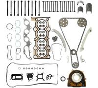 Kit de joints de culasse de moteur et de boulons de chaîne de distribution et de soupape d'admission et d'échappement pour Ford Focus Mazada 3 5 6 2.0 2.3L 2003-2011 HS26250PT-4 CS26250 ES72207