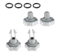 Kit de joints de filtre pour pompes de piscine Intex jusqu'à 2500 GPH, pièces de rechange 25004/2500 avec soupapes d'évacuation d'air et joints toriques