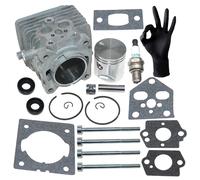 Kit de joints de Piston cylindre pour Stihl BG86 BG86C BR200 SH86 SH86C SR200 BG56 BG56C SH56 SH56C ventilateur 42410201203,42410201204