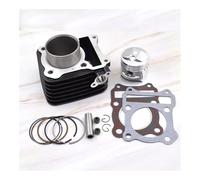 Kit de Joints de Piston de Cylindre de Moto for DR125 DR 125 125cc(125cc Black Barrel)