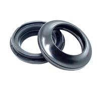 Kit de Joints de poussière d'huile de Fourche Avant 2 pièces compatibles avec Les modèles de Moto YP250 Majesté 4T DX ABS 1996 2003 pour Le numéro de pièce 8K1927225B(Dust Seals)