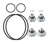 Kit de joints de rechange pour pompe de filtre de piscine Intex 2500 GPH, valves de sédiments d'air et joints toriques 25004
