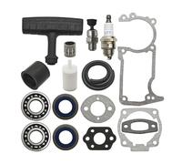 Kit de Joints décompression for paliers Vilebrequin, Compatible avec Les tronçonneuses 51, 55, 254 et 257 (Conduite d'essence, Filtre, poignée)