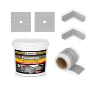 Kit de joints d'étanchéité pour douche, la salle de bain, la cuisine de 7 kg, 2 bacs intérieurs, 2 manchettes murales de 5 m.