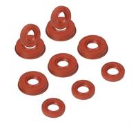 Kit de joints d'huile pour tronçonneuse à essence China 2500 G2500 25CC - Joints de rechange rouges pour réparation de moteur pour pièces de scie Timberpro, équipement de jardin