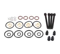 Kit de joints d'injecteur, 4 ensembles de kit de réparation de joint d'injecteur de carburant boulon de serrage 1417010997 adapté replacement pour ///