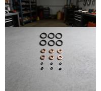 Kit de joints d'injecteur pour Land Rover Range Rover Evoque Sport Discovery XF XJ S-Type| Remplace LR032818 LR022992 LR054612| 18 pièces
