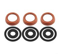 Kit de joints en cuir pour pompe à pichet modèle 75 - Outil de jardinage de rechange pour tasse à piston et anneaux en caoutchouc