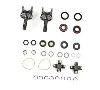 Kit de joints en U pour essieu avant, 32 pièces, remplacement professionnel de l'arbre de fusée d'essieu extérieur pour essieux avant solides 50 60 1998 2004 Excursions 3/4