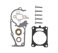 Kit de joints et joints pour tronçonneuse MS462 Remplace OEM 1142 007 1601 avec 3 joints 2 vis de joints, compatible avec les modèles MS 462 C-M CM