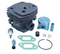 Kit de joints Piston cylindre Nikasil, for Husqvarna 359 357XP 357 XP EPA, tronçonneuse 47mm, grand alésage, Port décompression 537 15 73-02, 1 jeu
