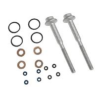 Kit de joints pour 4 injecteurs compatibles avec VW Audi Siemens Caya 1,6 TDI CAYC 03L130277B A2C59513554 883.670 WHT003187 Joint d'injecteur et vis