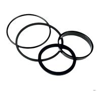 Kit de joints pour siphon d'évier - Boutté - Plastique - Noir - Vendu en pack - Dimensions adaptables
