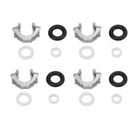 Kit de joints toriques d'injecteur de carburant, remplacement de joint de buse de carburant durable haute performance pour A1 A3 RS Altea 4 ensemble de matériaux métalliques