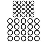 Kit de joints toriques en caoutchouc pour nettoyeur haute pression - 40 pièces avec joints M22 et 3/8" - Compatible avec les équipements électriques de jardin et d'extérieur