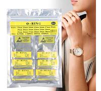 Kit de Joints Toriques, Joint Caoutchouc, Joint Torique Arrière de Montre Ensemble de Rondelles D'étanchéité en Caoutchouc Kit de Joints de Montre, Joints de Montre(0.5mm suit waterproof ring)