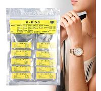 Kit de Joints Toriques, Joint Torique Arrière de Montre Ensemble de Rondelles D'étanchéité en Caoutchouc Kit de Joints de Montre, Joints de Montre Ronds étanches Joint(0.7mm suit waterproof ring)