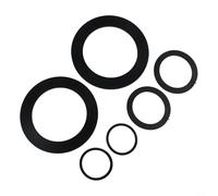 Kit de joints toriques pour piscine Intex Essential Maintenance pour modèles 10747, 25006 au choix parmi 6 pièces ou 12 pièces (6 pièces)