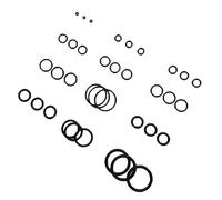 Kit de joints toriques Standard pour plongée sous-marine, 36 pièces, tuyau de régulation BCD, accessoires de Valve de cylindre de réservoir DIN
