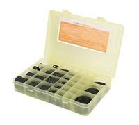 Kit de joints toriques universels Gland 3702 AC Assortiment 396 pièces Ensemble de joints toriques en caoutchouc pour Carter E Excavatrice Caterpillar Entretien pneumatique