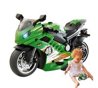 Kit de jouet moto moto - Kit de figurine pour moto jouet électrique | moto jouet alimenté avec sons et lumières pour enfants et adultes