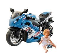Kit de jouet pour moto, kit modèle de moto | moto jouet alimenté, moto jouet alimenté avec sons et lumières pour enfants et adultes
