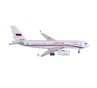 Kit de Jouets d'avion à l'échelle 1:400, modèle d'avion Tu-204-300 R en Alliage, Cadeau de Collection Avion moulé sous Pression