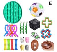 Kit de Jouets Sensoriels Anti-Stress pour Enfants - Jouets Apaisants pour Ados et Adultes