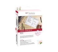 Tombow BUJO-SET1 Kit de journaling créatif Pastel, carnet de note + Sélection de 7 produits de Tombow